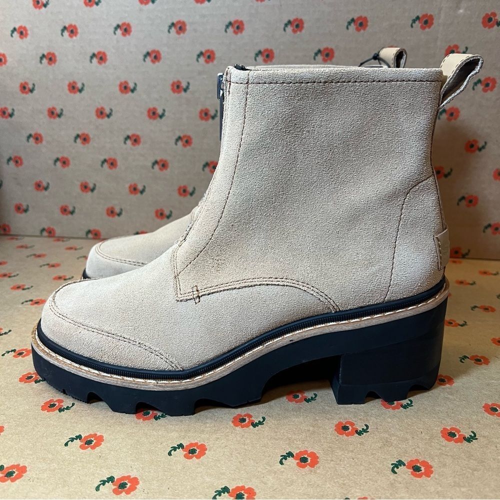 Sorel Joan Now Zip Boots Tan Women’s 8 - Picture 3 of 10